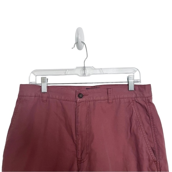 Dockers Mauve Flat Front Relaxed Fit Shorts W 32 - Picture 3 of 7